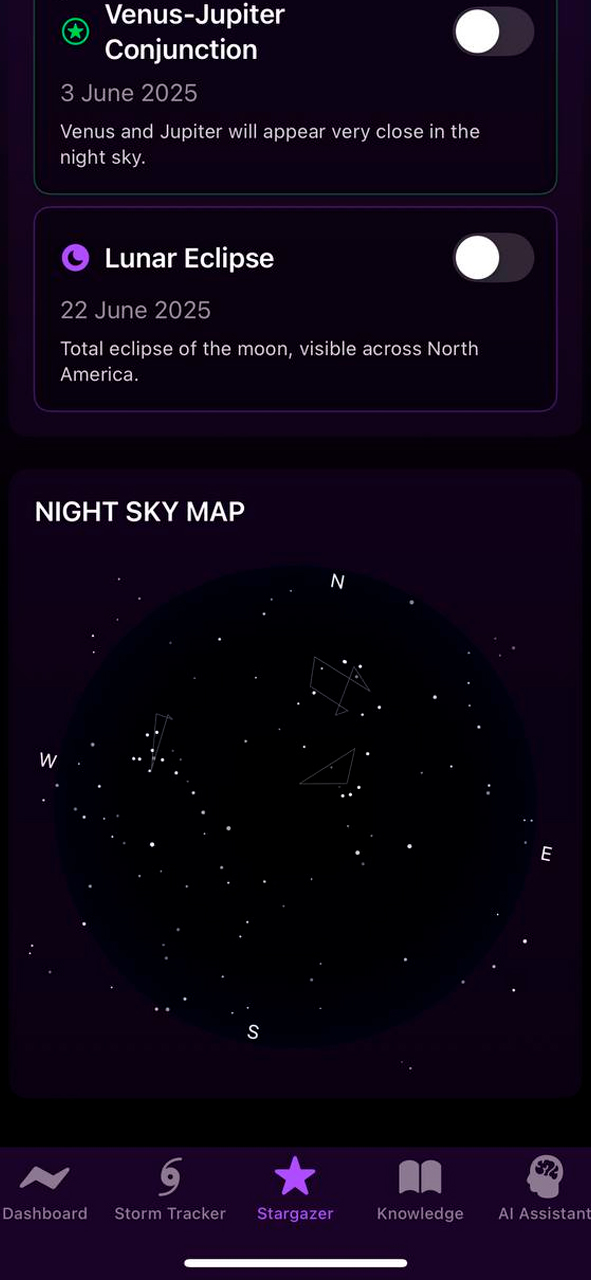 Night Sky App