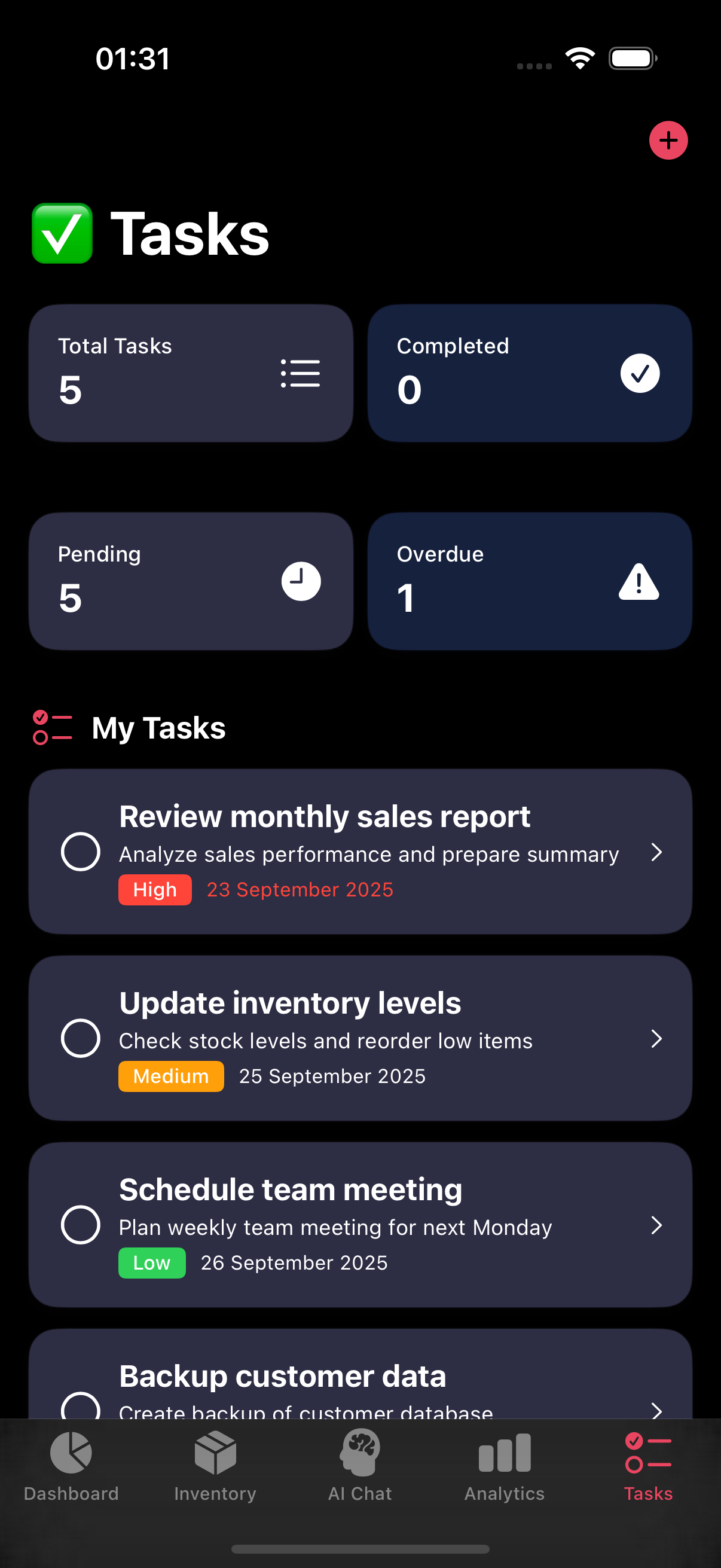 Inventory App